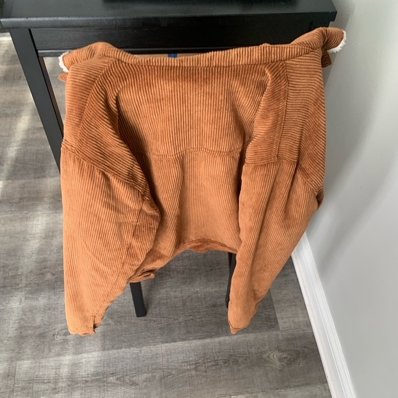 Women’s Brown Bomber Jacket - Picture 4 of 4